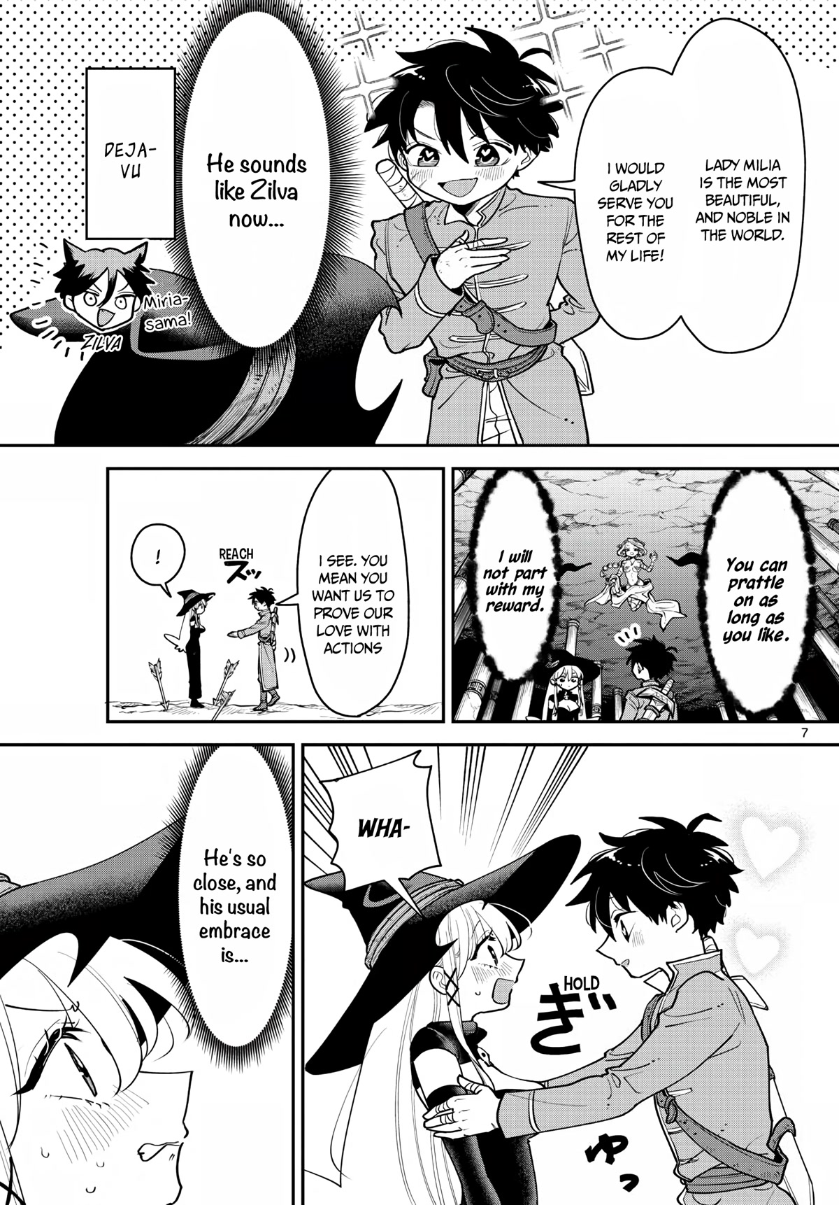 Love Comedy Quest Chapter 9 page 8 - Chapter 9: Seduction x Spirit.