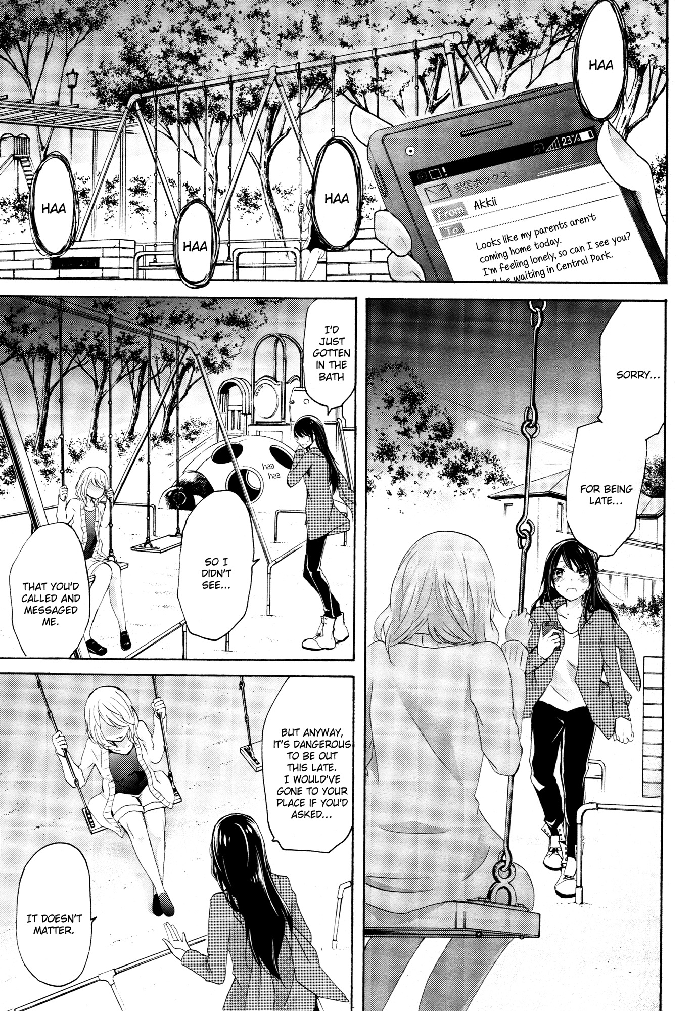 Love / Death Chapter 6 page 1 - Chapter 6