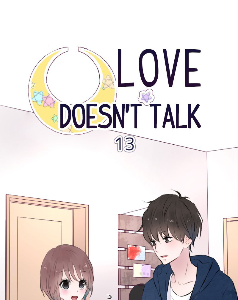 Love Doesn't Talk Chapter 13 page 2 - Chapter 13