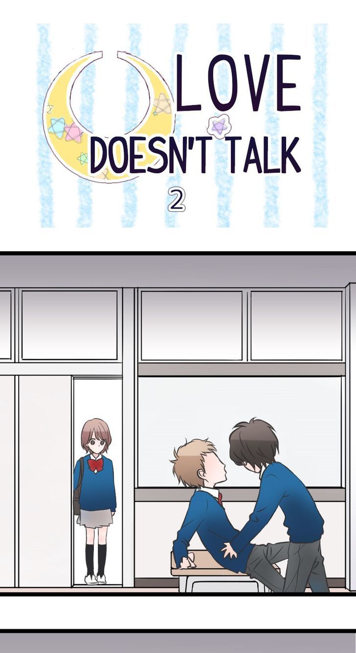 Love Doesn't Talk Chapter 2 page 3 - Chapter 2