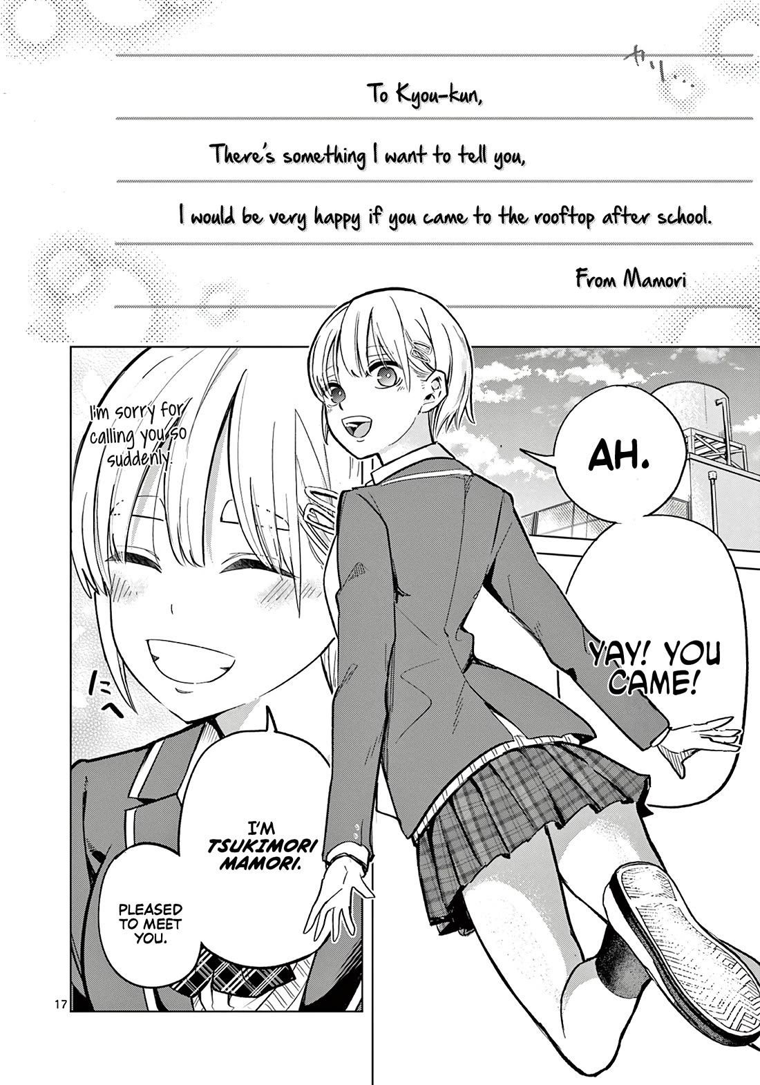 Love-Eating Girl Chapter 1 page 17 - Chapter 1: Love is Sweet, Bitter, Sour, Salty, and Delicious