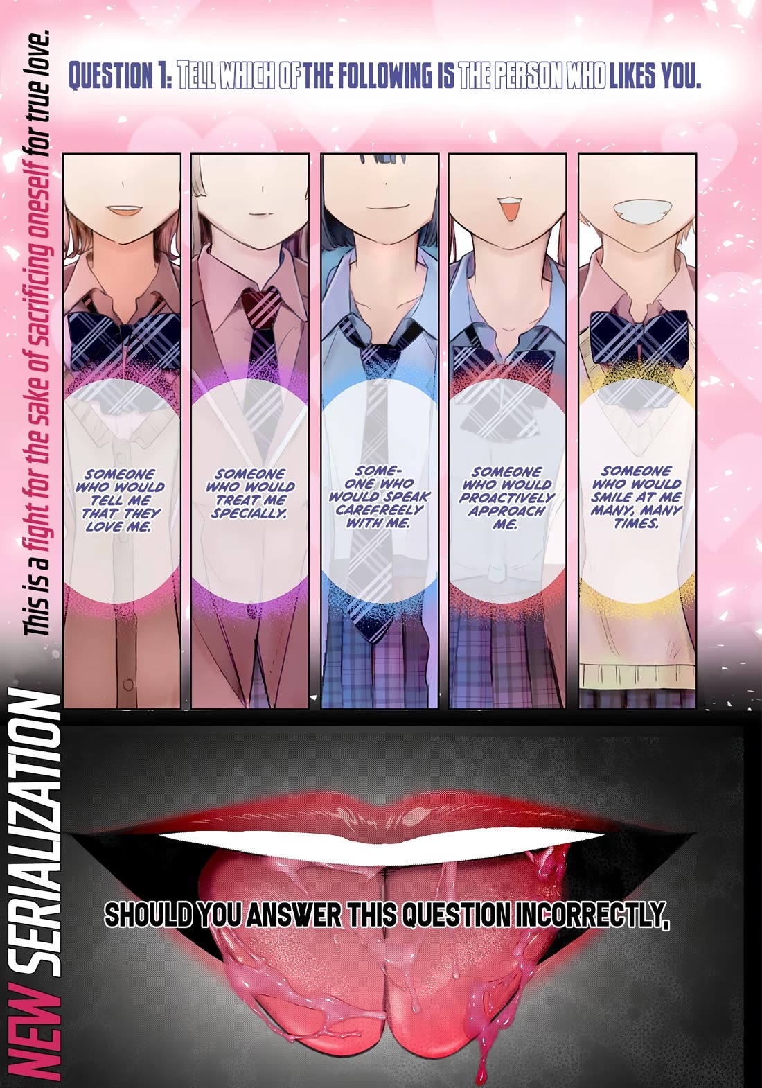 Love-Eating Girl Chapter 1 page 2 - Chapter 1: Love is Sweet, Bitter, Sour, Salty, and Delicious