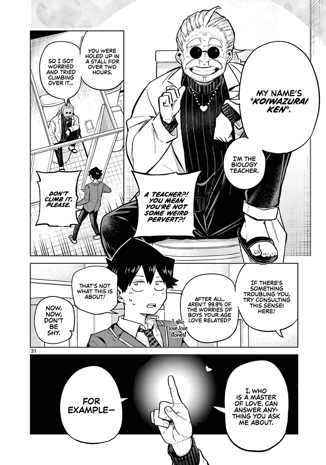 Love-Eating Girl Chapter 1 page 31 - Chapter 1: Love is Sweet, Bitter, Sour, Salty, and Delicious