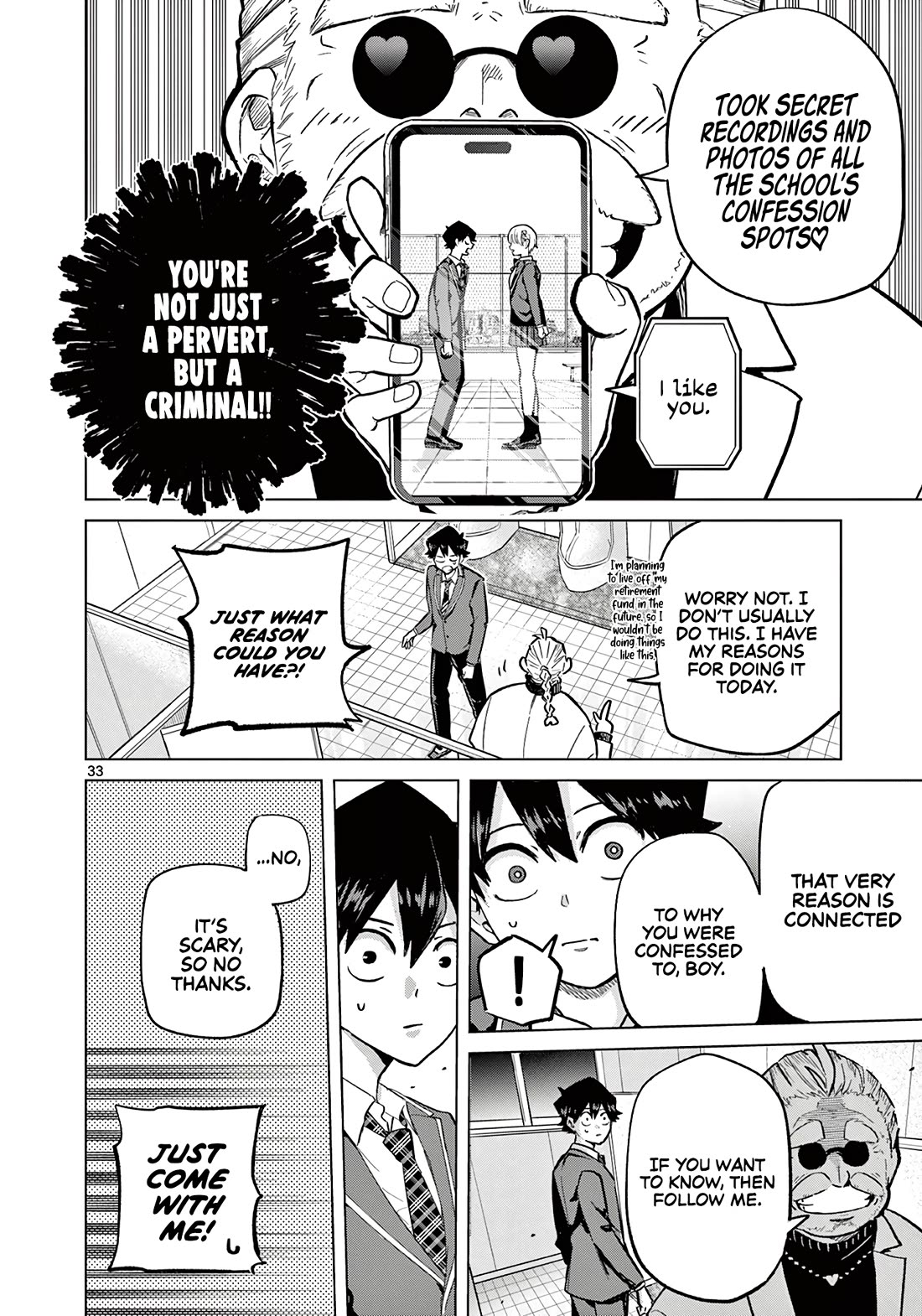 Love-Eating Girl Chapter 1 page 33 - Chapter 1: Love is Sweet, Bitter, Sour, Salty, and Delicious