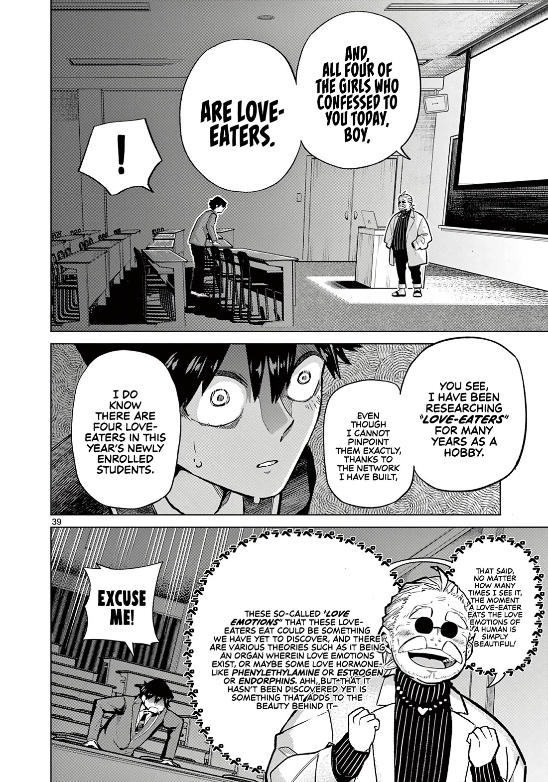 Love-Eating Girl Chapter 1 page 39 - Chapter 1: Love is Sweet, Bitter, Sour, Salty, and Delicious