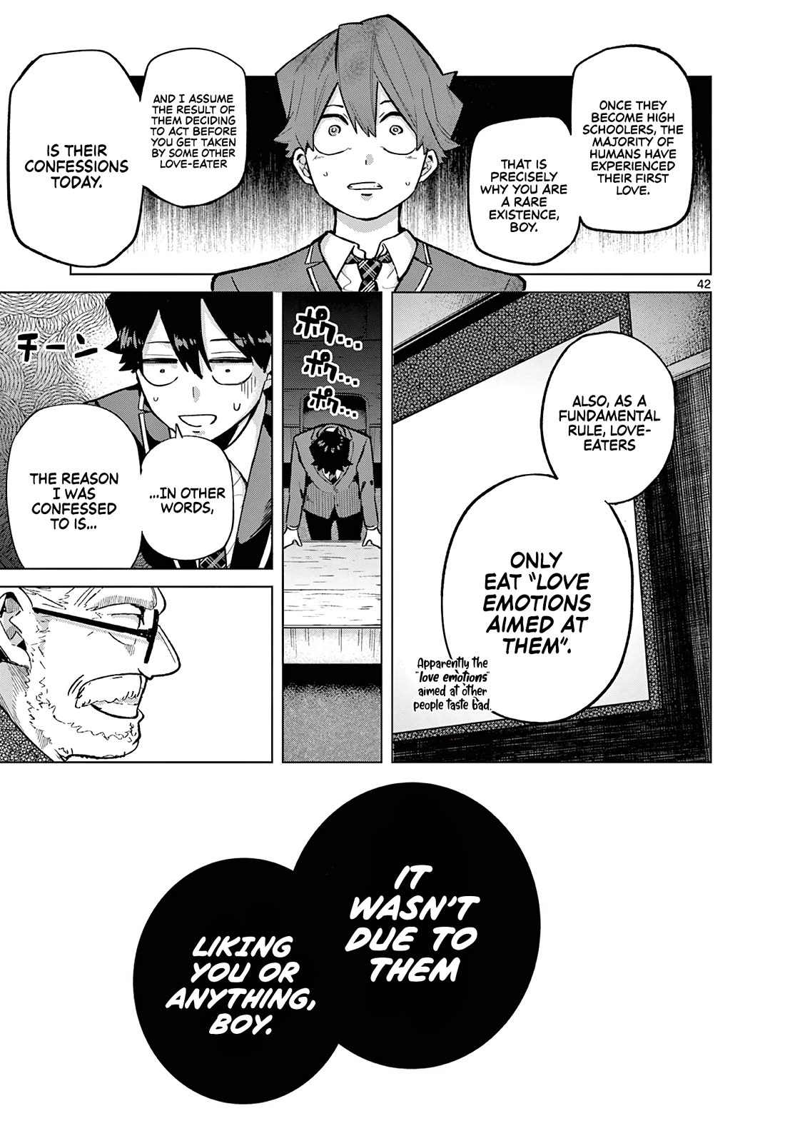 Love-Eating Girl Chapter 1 page 42 - Chapter 1: Love is Sweet, Bitter, Sour, Salty, and Delicious