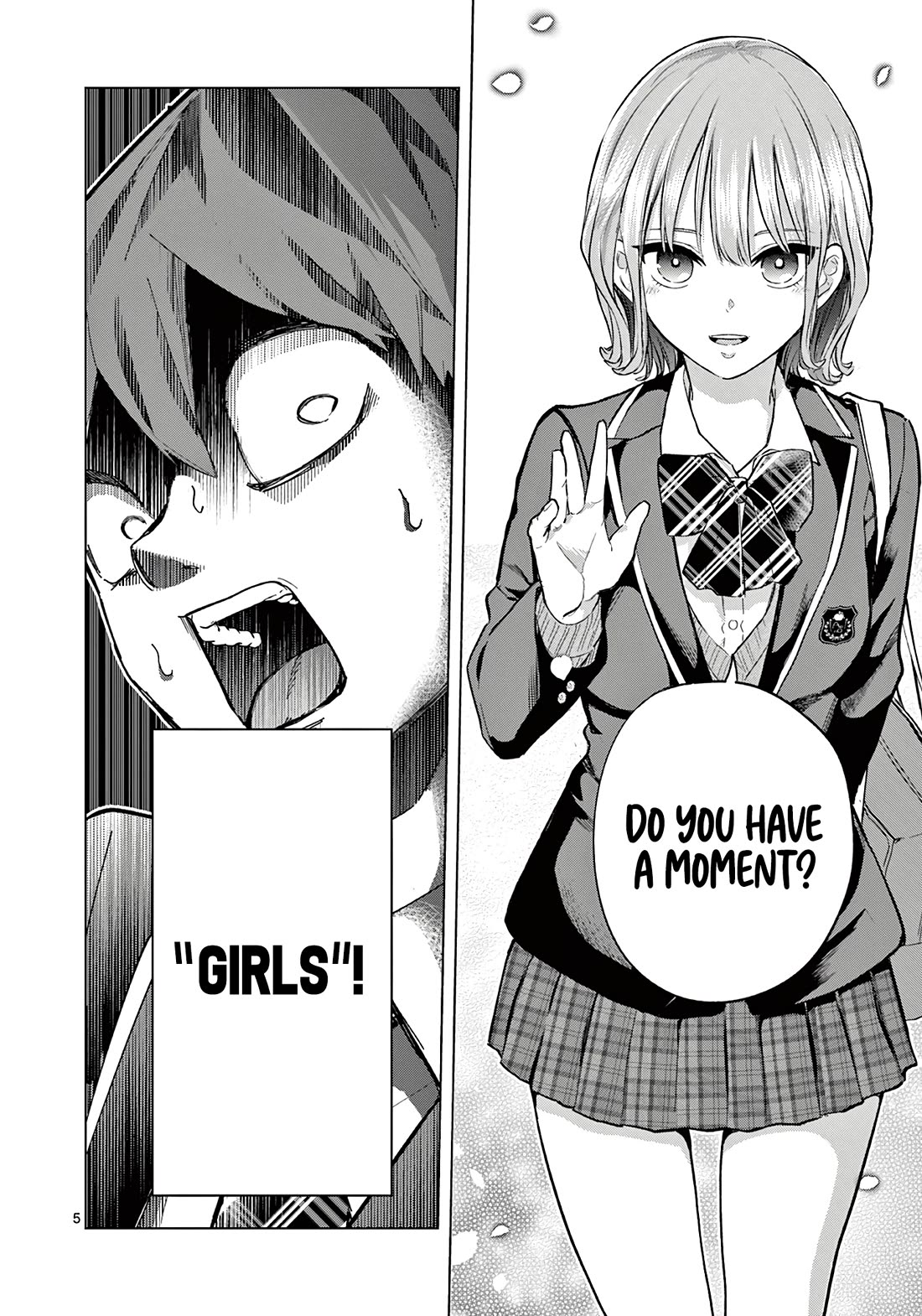 Love-Eating Girl Chapter 1 page 5 - Chapter 1: Love is Sweet, Bitter, Sour, Salty, and Delicious