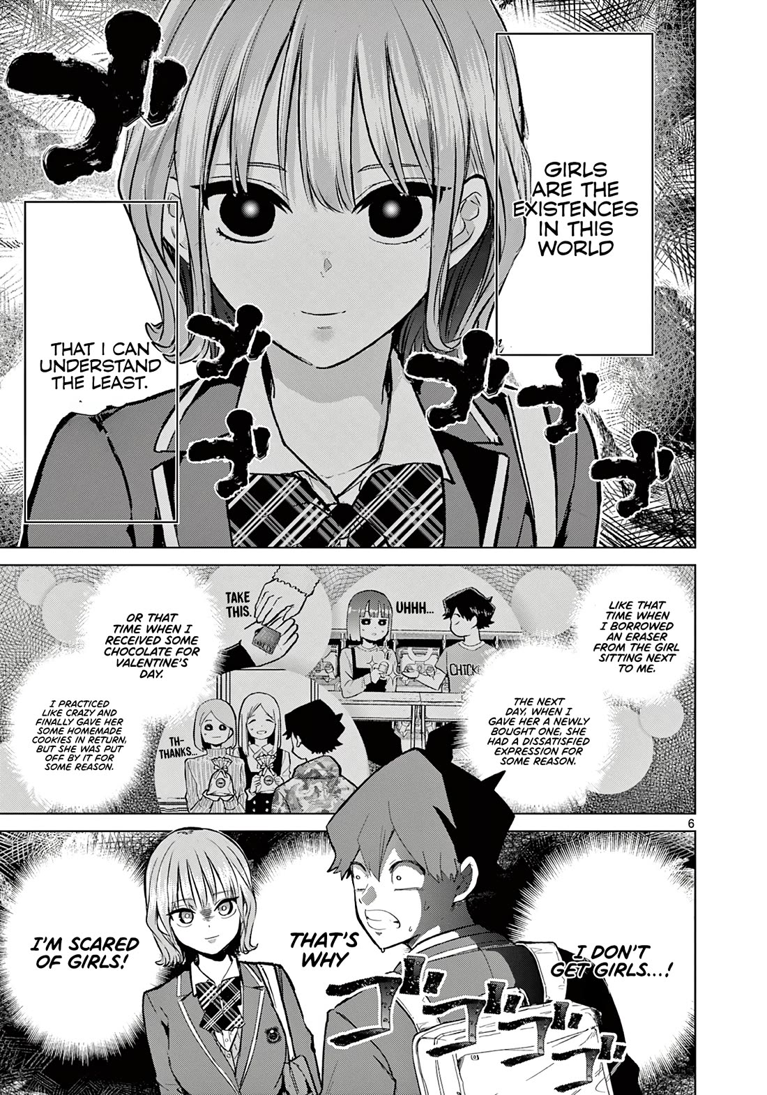 Love-Eating Girl Chapter 1 page 6 - Chapter 1: Love is Sweet, Bitter, Sour, Salty, and Delicious