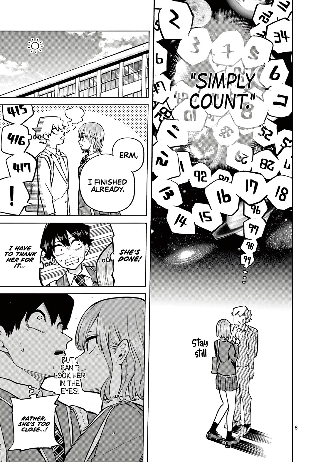Love-Eating Girl Chapter 1 page 8 - Chapter 1: Love is Sweet, Bitter, Sour, Salty, and Delicious