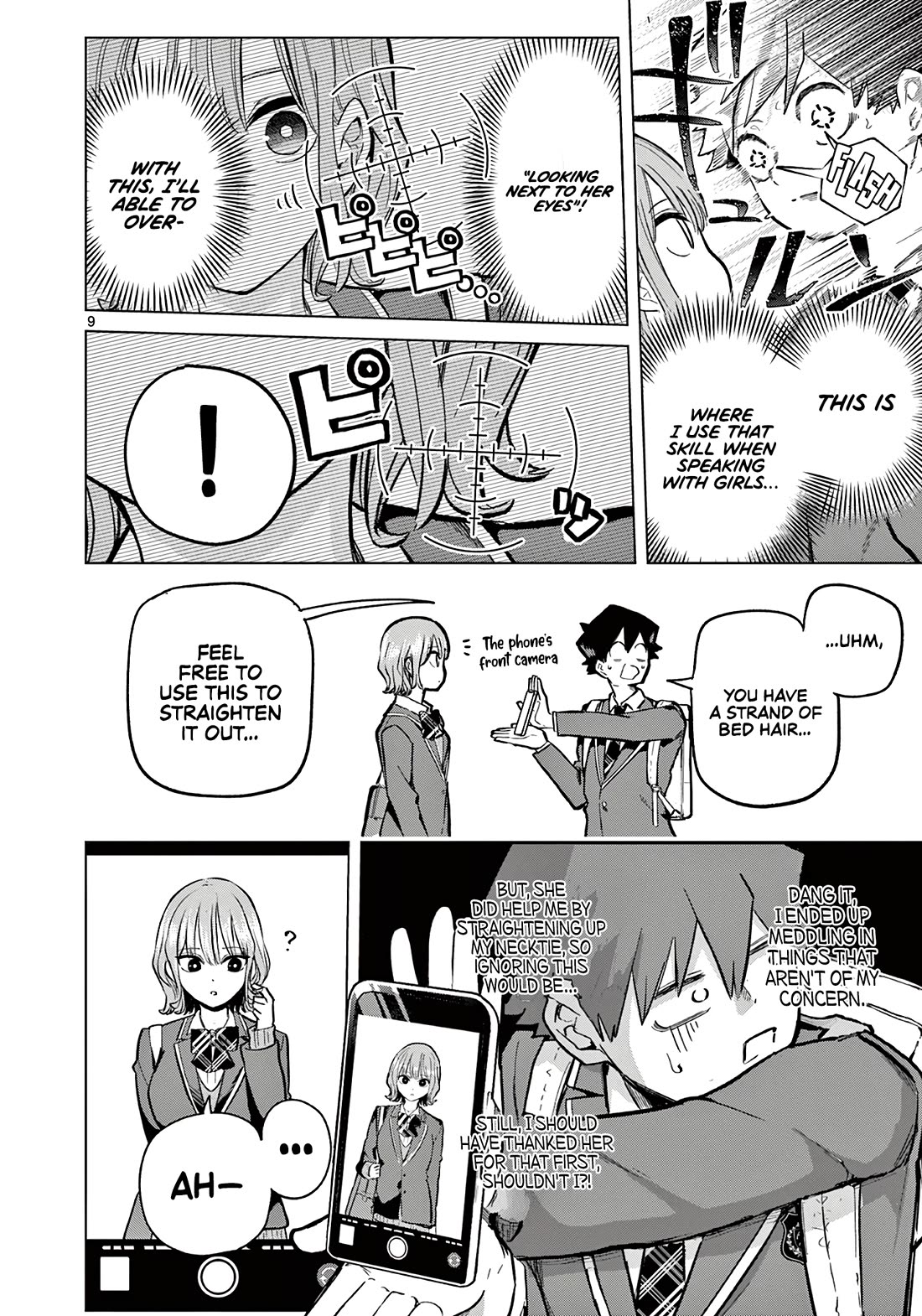 Love-Eating Girl Chapter 1 page 9 - Chapter 1: Love is Sweet, Bitter, Sour, Salty, and Delicious