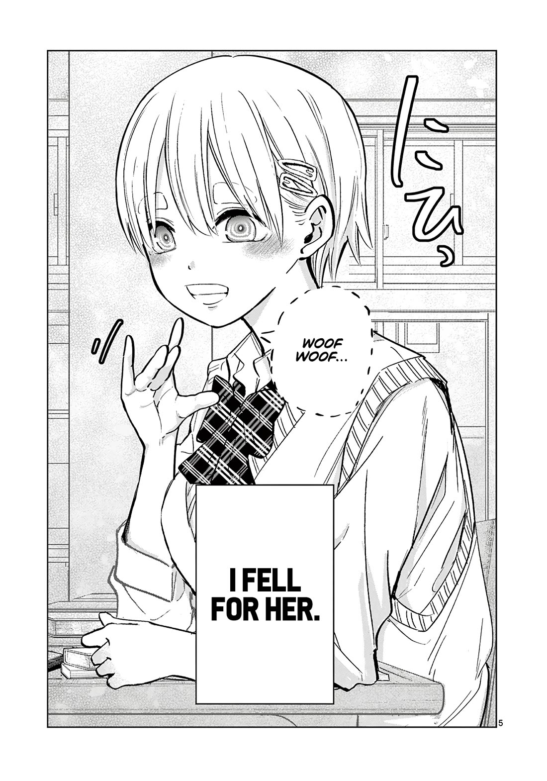 Love-Eating Girl Chapter 10.5 page 6 - Chapter 10.5: Tsukimori-san Who Sits Next to Me