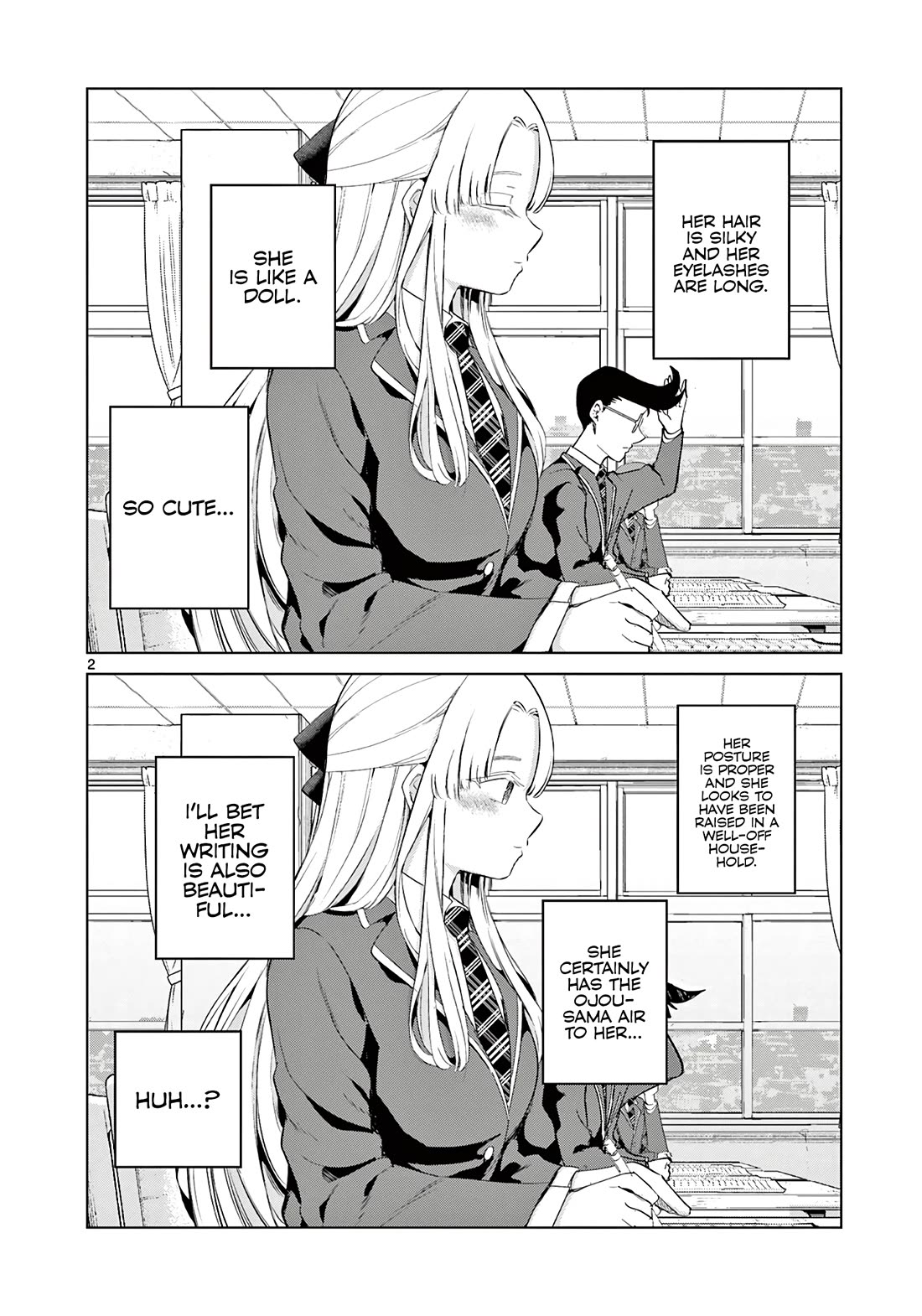 Love-Eating Girl Chapter 13.5 page 3 - Chapter 13.5: Kisaragi-san Who Sits Next to Me