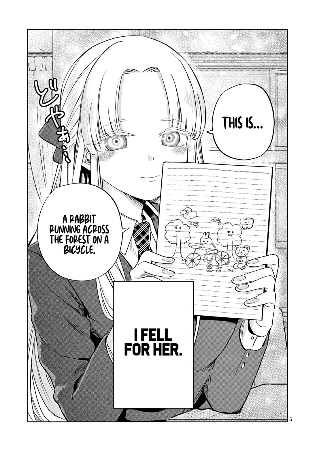 Love-Eating Girl Chapter 13.5 page 6 - Chapter 13.5: Kisaragi-san Who Sits Next to Me