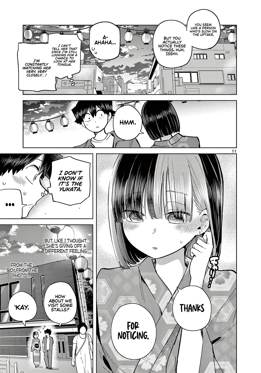 Love-Eating Girl Chapter 19 page 12 - Chapter 19: Summer Comparison