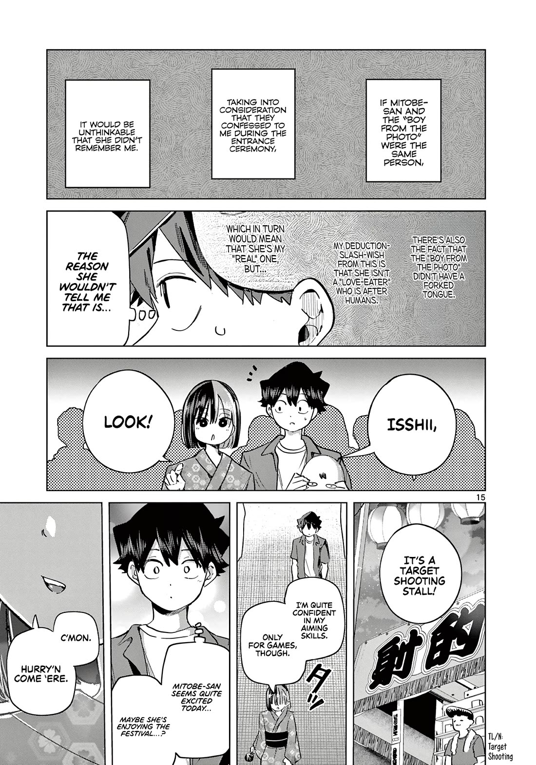 Love-Eating Girl Chapter 19 page 16 - Chapter 19: Summer Comparison