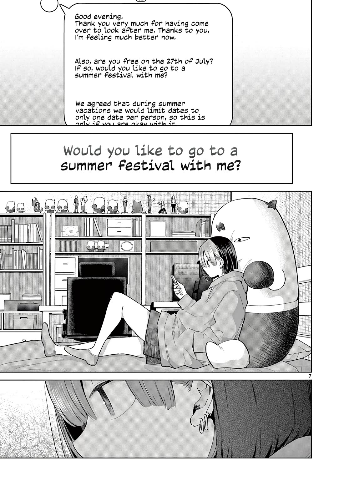 Love-Eating Girl Chapter 19 page 8 - Chapter 19: Summer Comparison
