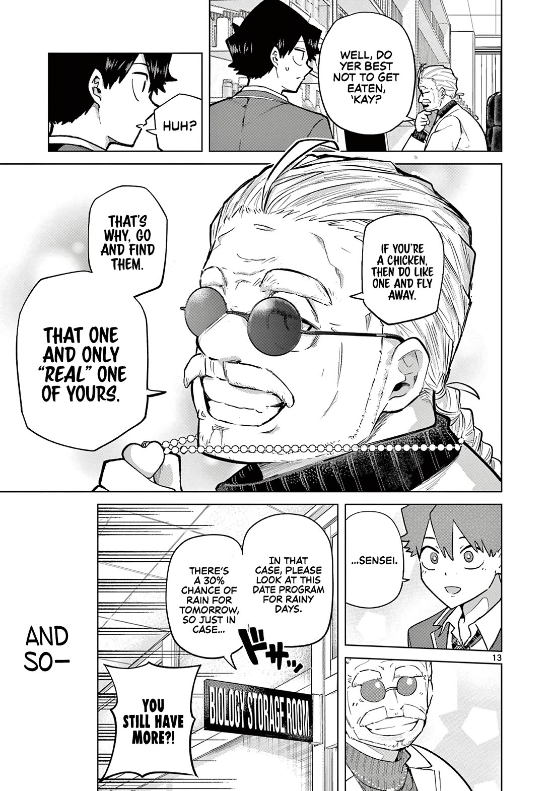 Love-Eating Girl Chapter 2 page 13 - Chapter 2: "Love-eater" or "Human"?