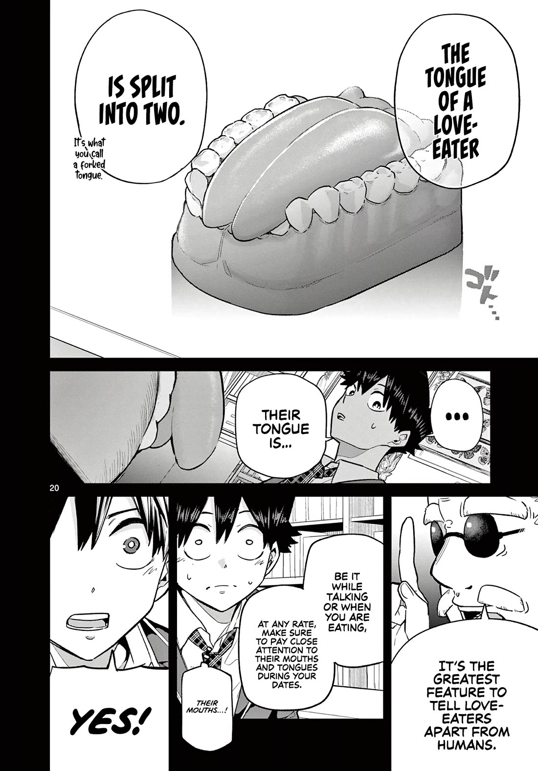 Love-Eating Girl Chapter 2 page 20 - Chapter 2: "Love-eater" or "Human"?