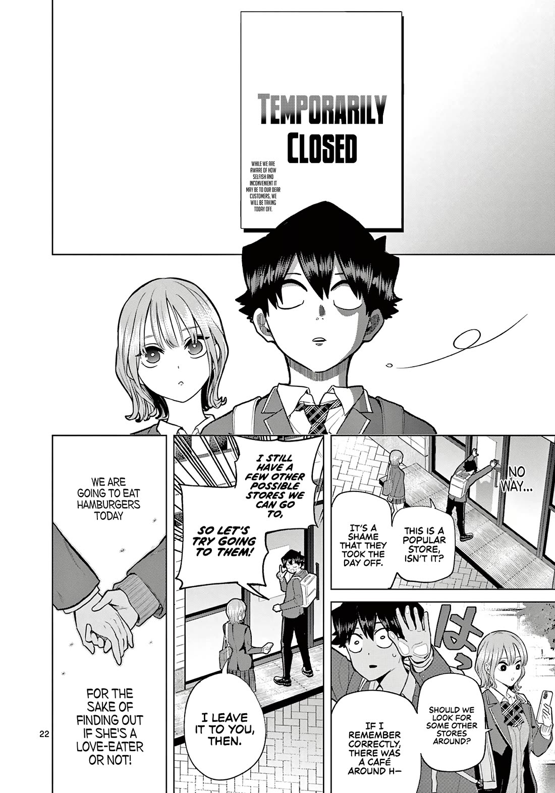 Love-Eating Girl Chapter 2 page 22 - Chapter 2: "Love-eater" or "Human"?