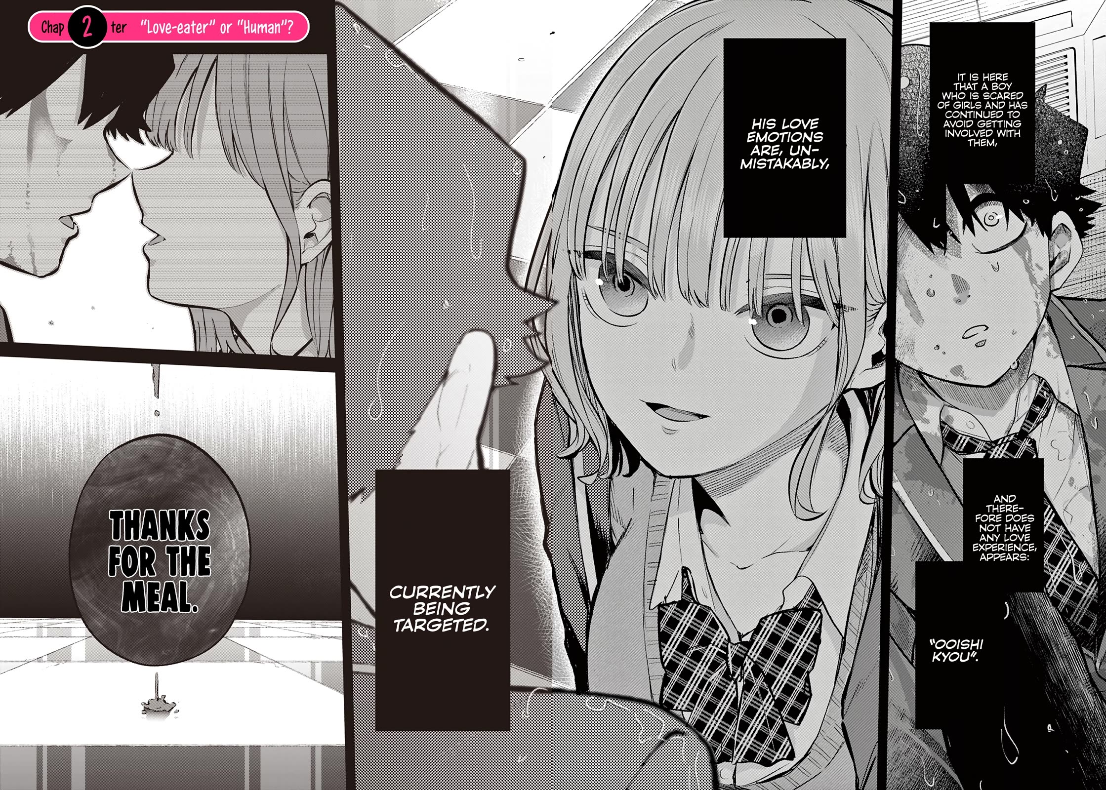Love-Eating Girl Chapter 2 page 3 - Chapter 2: "Love-eater" or "Human"?