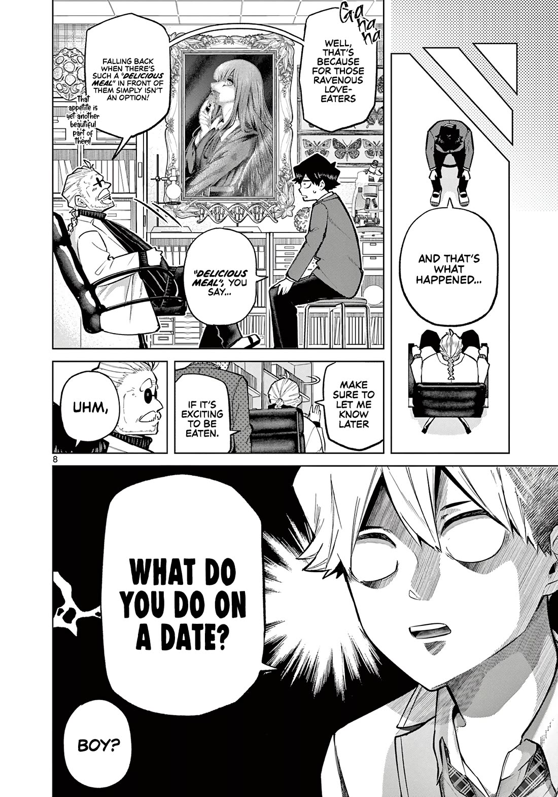 Love-Eating Girl Chapter 2 page 8 - Chapter 2: "Love-eater" or "Human"?