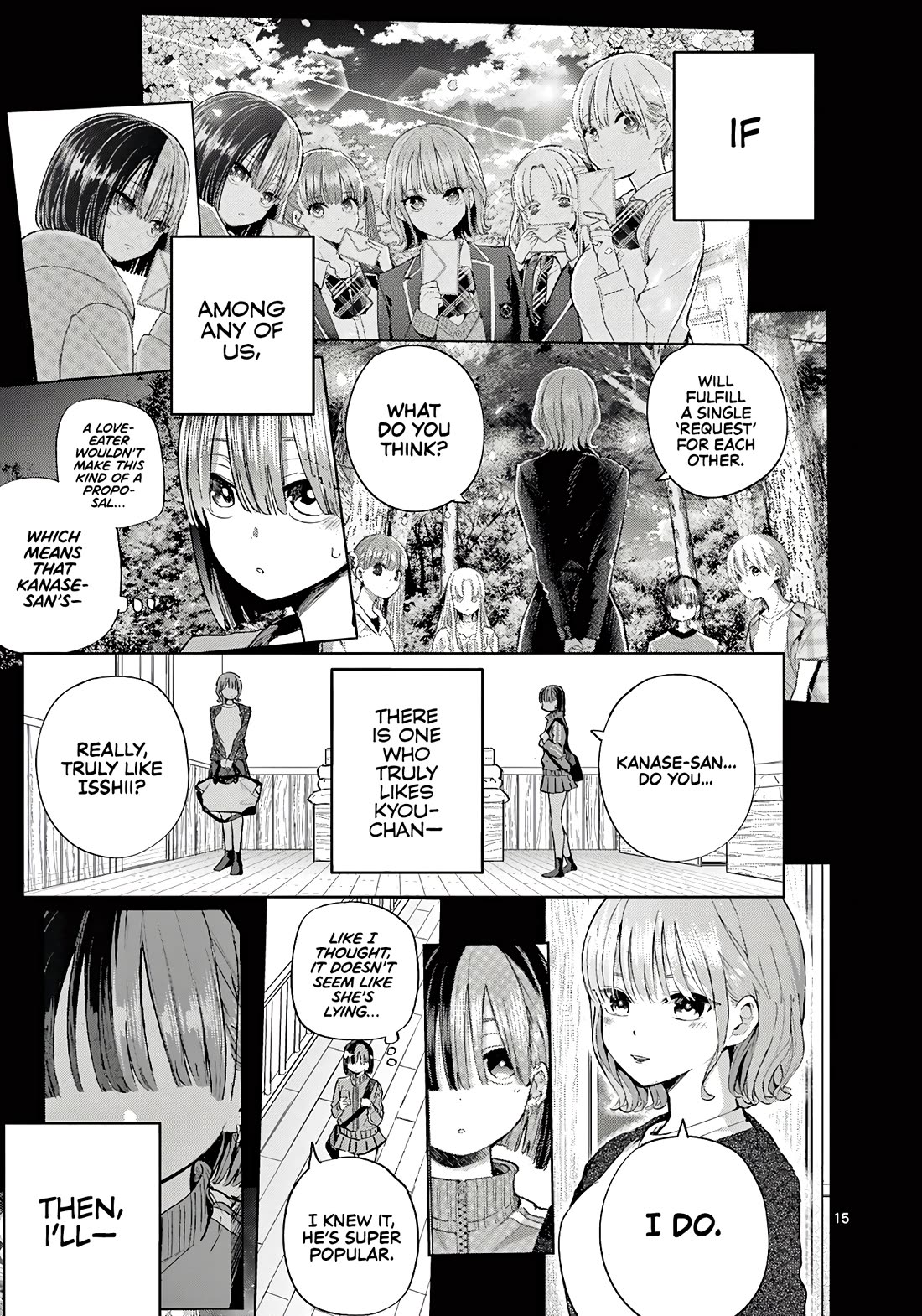 Love-Eating Girl Chapter 22 page 16 - Chapter 22: Summer's Hidden Truth