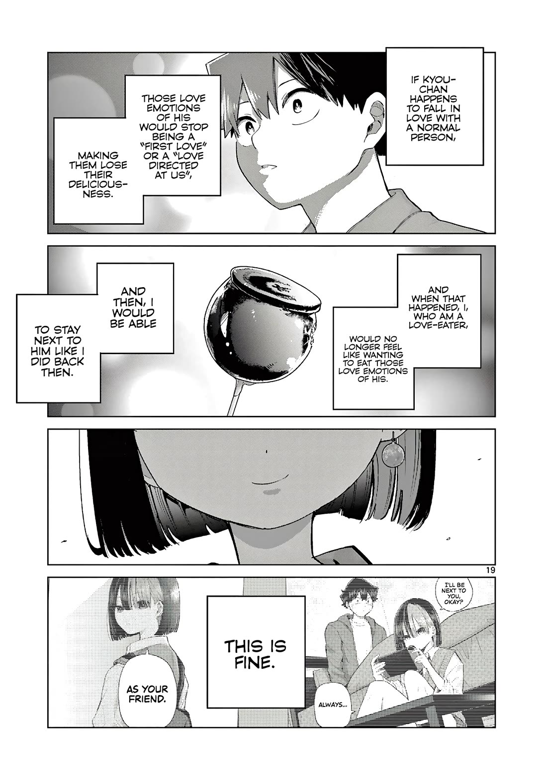 Love-Eating Girl Chapter 22 page 20 - Chapter 22: Summer's Hidden Truth