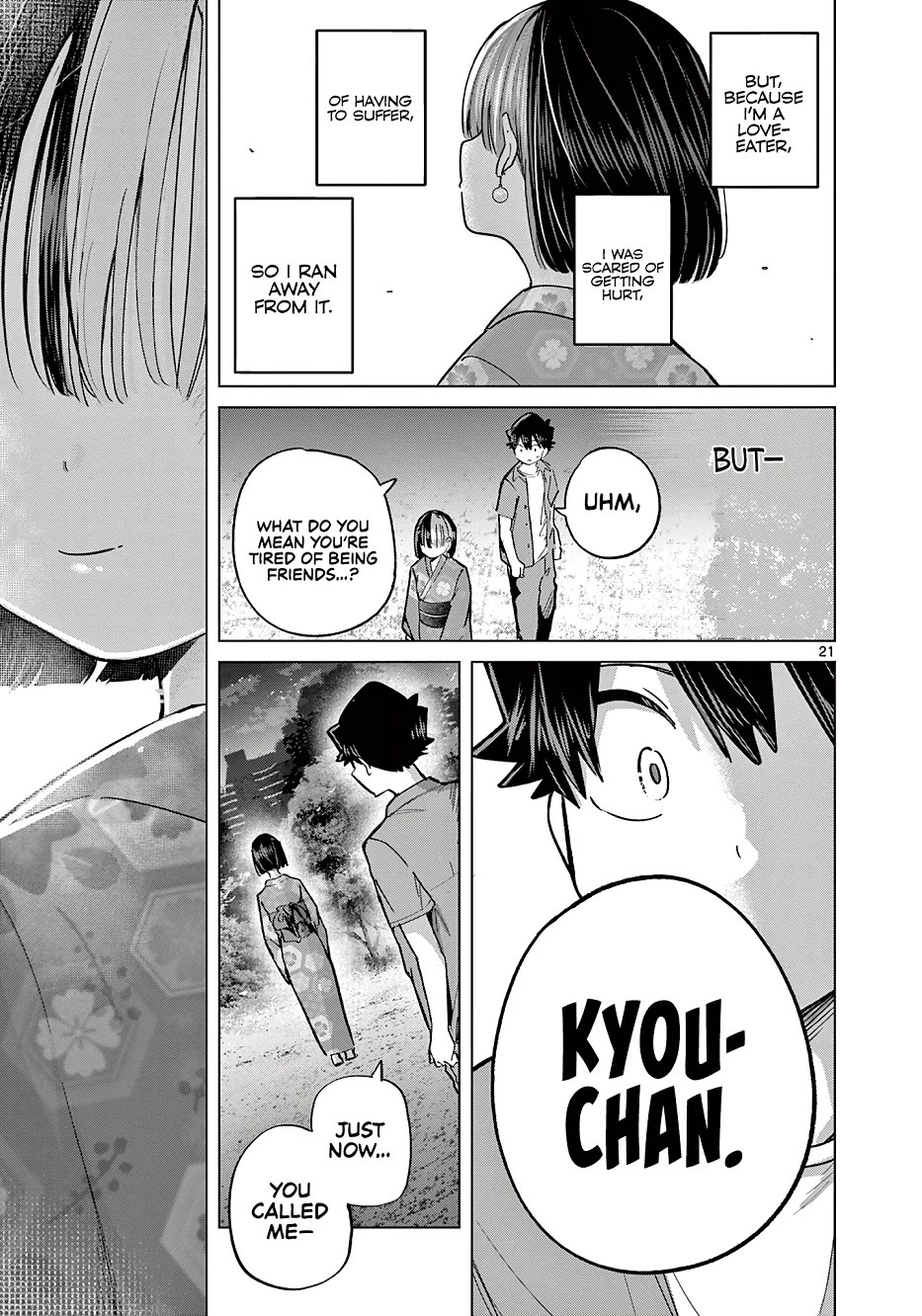 Love-Eating Girl Chapter 24 page 21 - Chapter 24: Summer's Aspiration