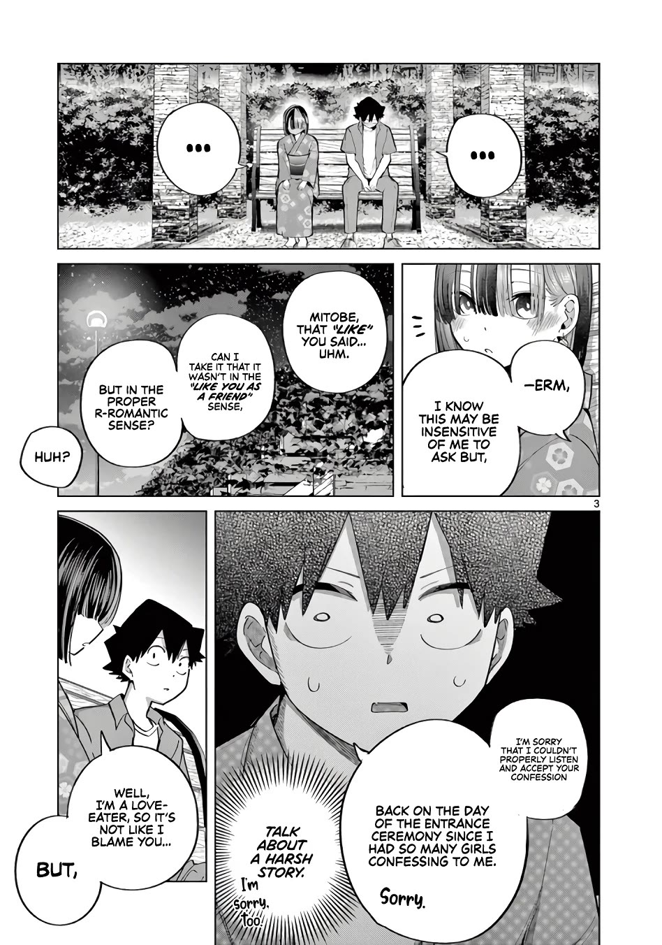 Love-Eating Girl Chapter 25 page 4 - Chapter 25: Summer Festival's End