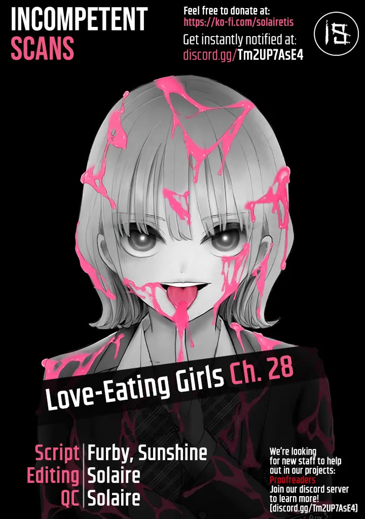Love-Eating Girl Chapter 28 page 1 - Chapter 28: It Sure is Raining, isn't it?