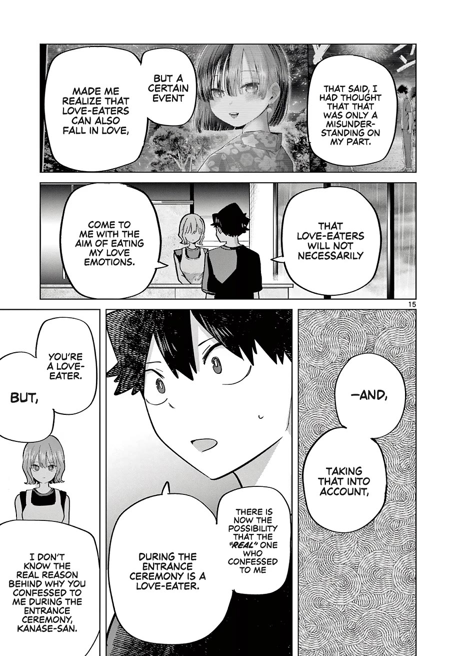 Love-Eating Girl Chapter 28 page 16 - Chapter 28: It Sure is Raining, isn't it?
