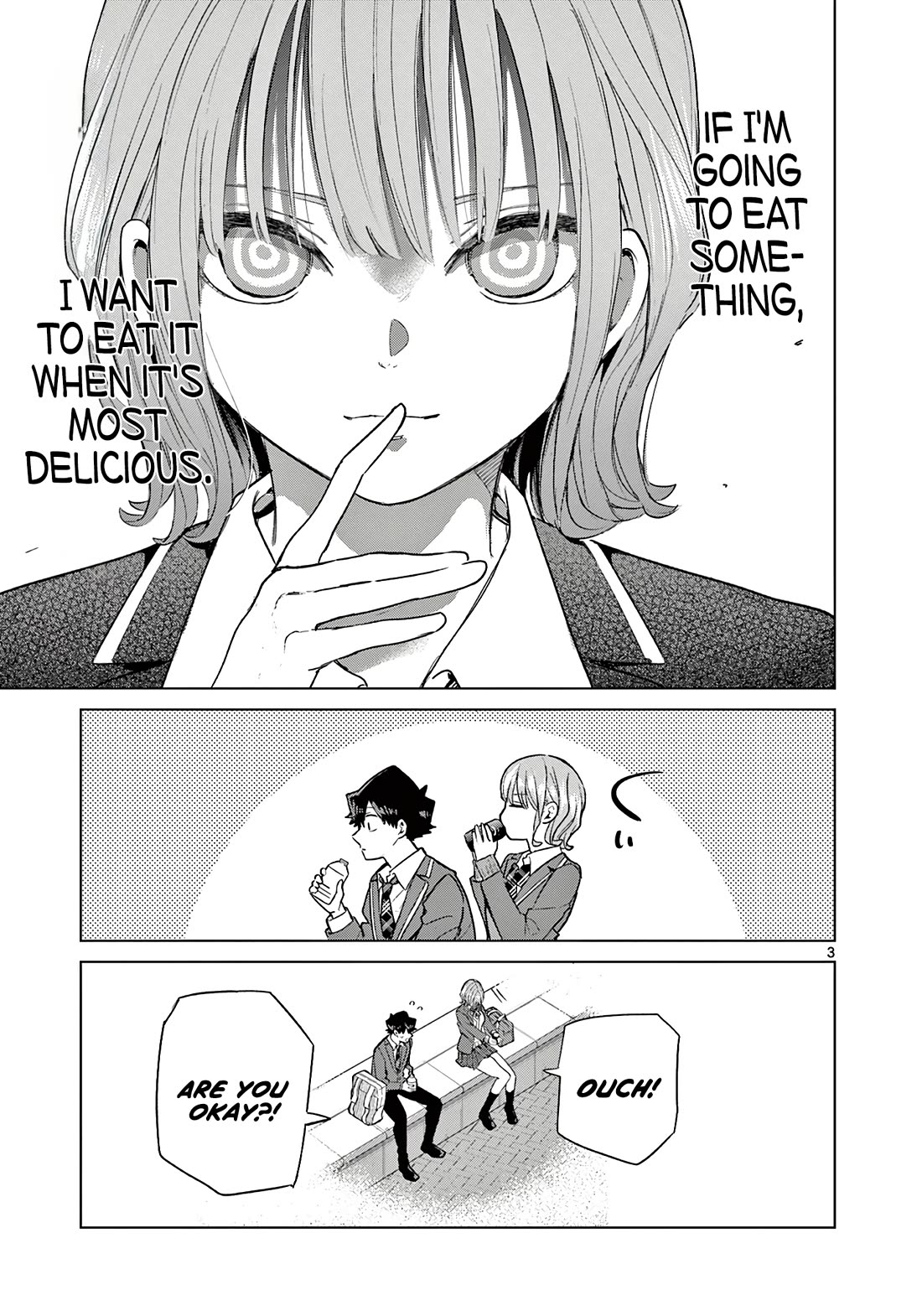 Love-Eating Girl Chapter 3.5 page 4 - Chapter 3.5: Sensitive Tongue