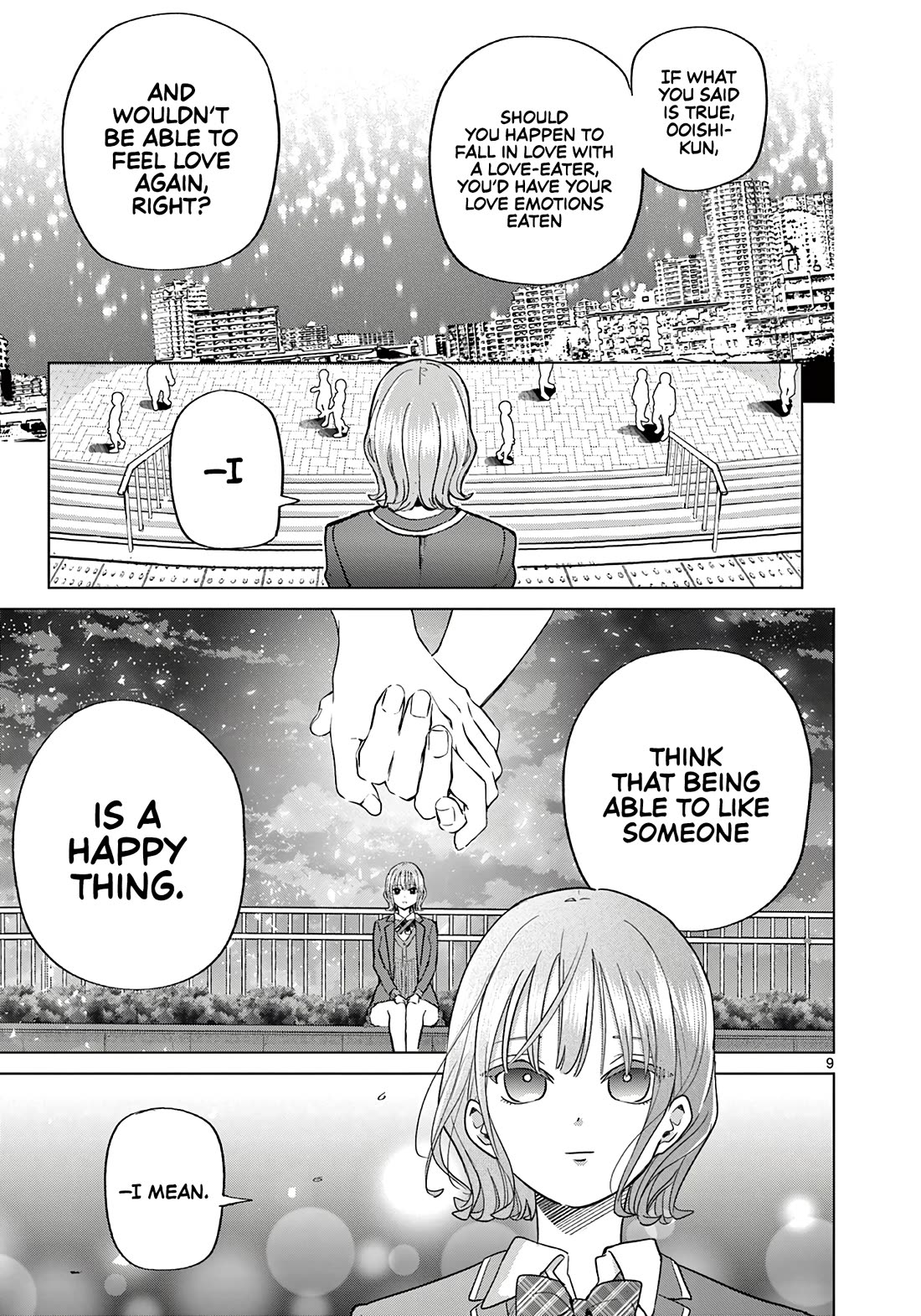 Love-Eating Girl Chapter 3 page 10 - Chapter 3: Friday, Together With Kanase Baku