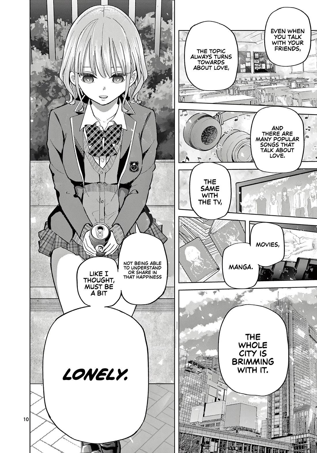 Love-Eating Girl Chapter 3 page 11 - Chapter 3: Friday, Together With Kanase Baku