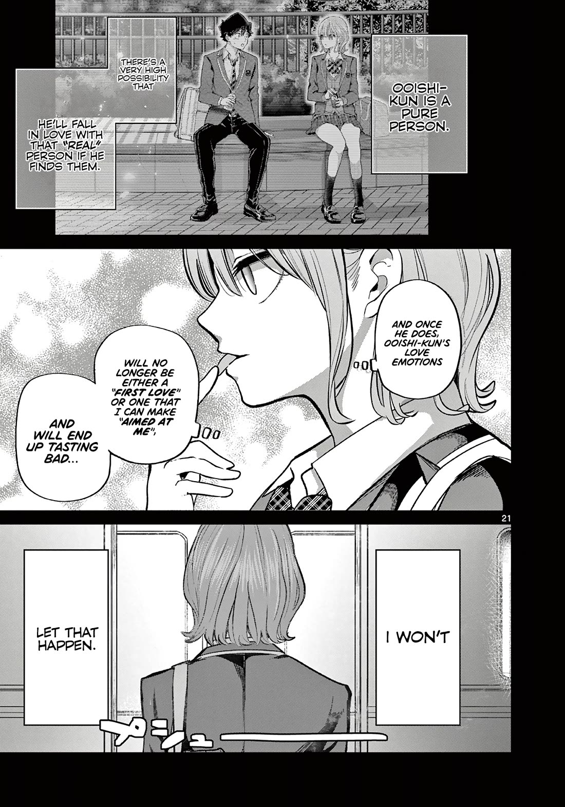Love-Eating Girl Chapter 3 page 20 - Chapter 3: Friday, Together With Kanase Baku
