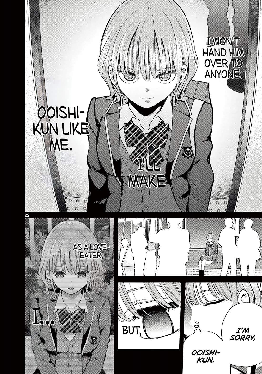 Love-Eating Girl Chapter 3 page 21 - Chapter 3: Friday, Together With Kanase Baku