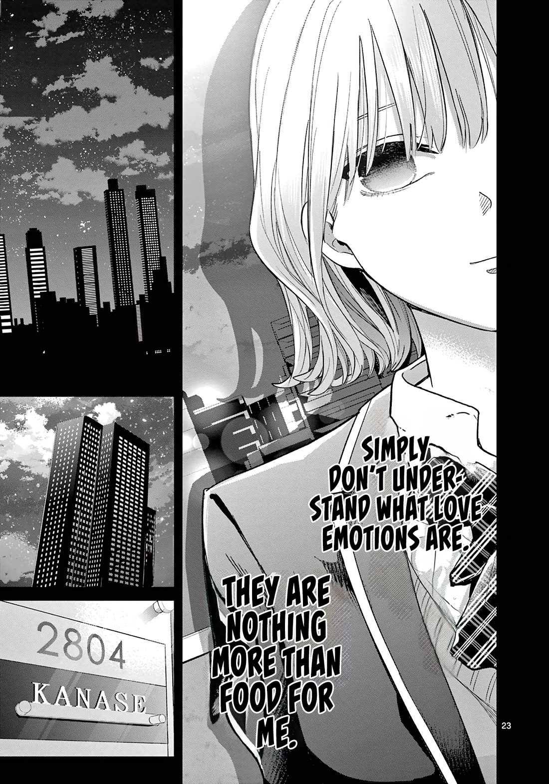 Love-Eating Girl Chapter 3 page 22 - Chapter 3: Friday, Together With Kanase Baku
