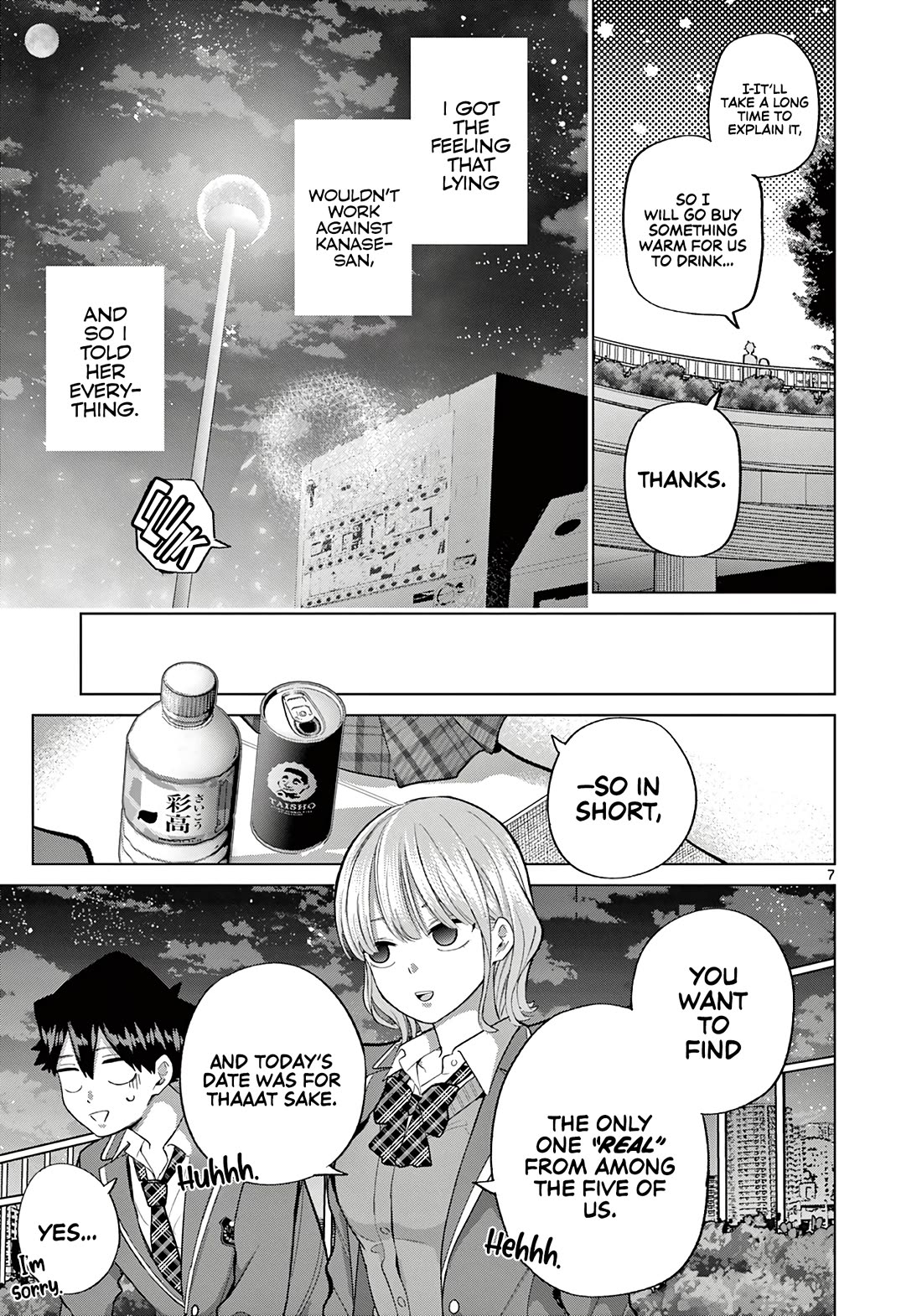 Love-Eating Girl Chapter 3 page 8 - Chapter 3: Friday, Together With Kanase Baku