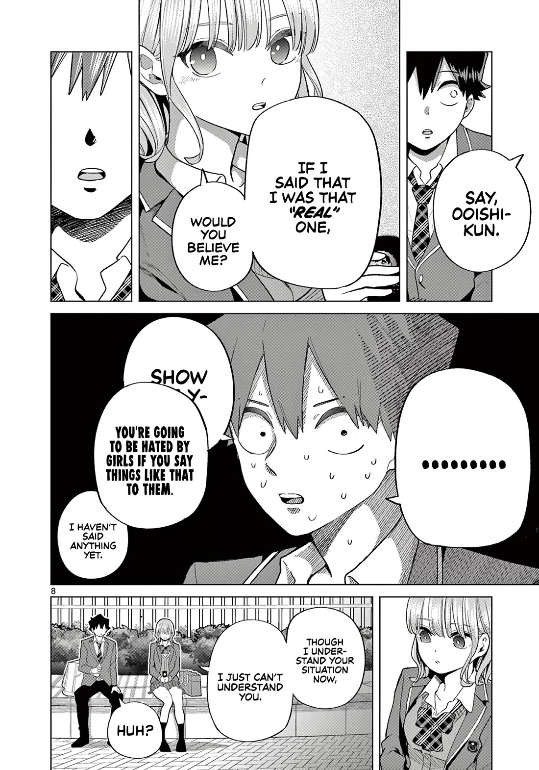 Love-Eating Girl Chapter 3 page 9 - Chapter 3: Friday, Together With Kanase Baku