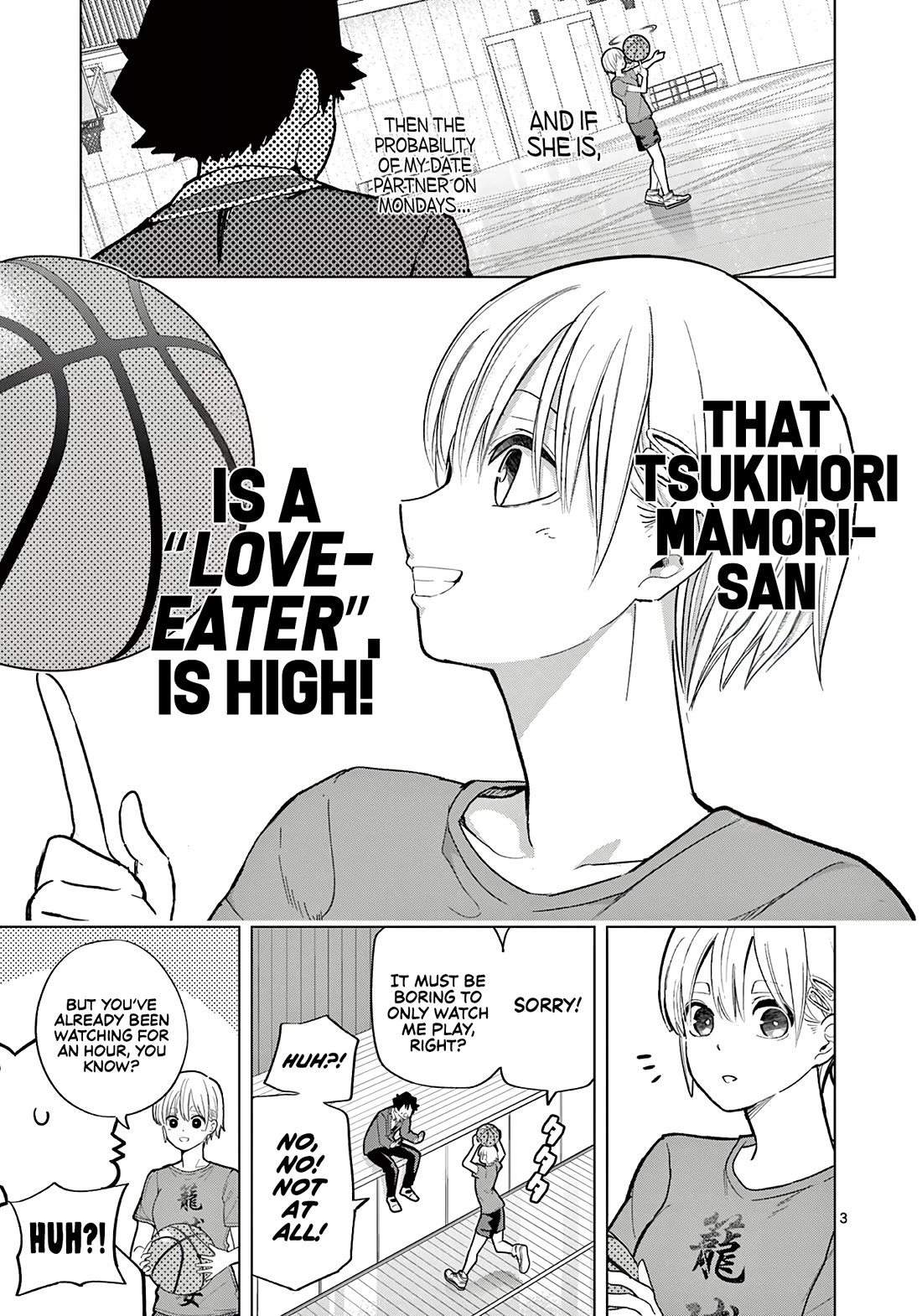 Love-Eating Girl Chapter 4 page 5 - Chapter 4: A Monday With Tsukimori Mamori
