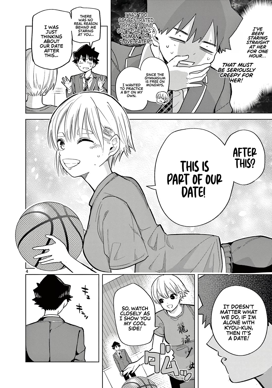Love-Eating Girl Chapter 4 page 6 - Chapter 4: A Monday With Tsukimori Mamori
