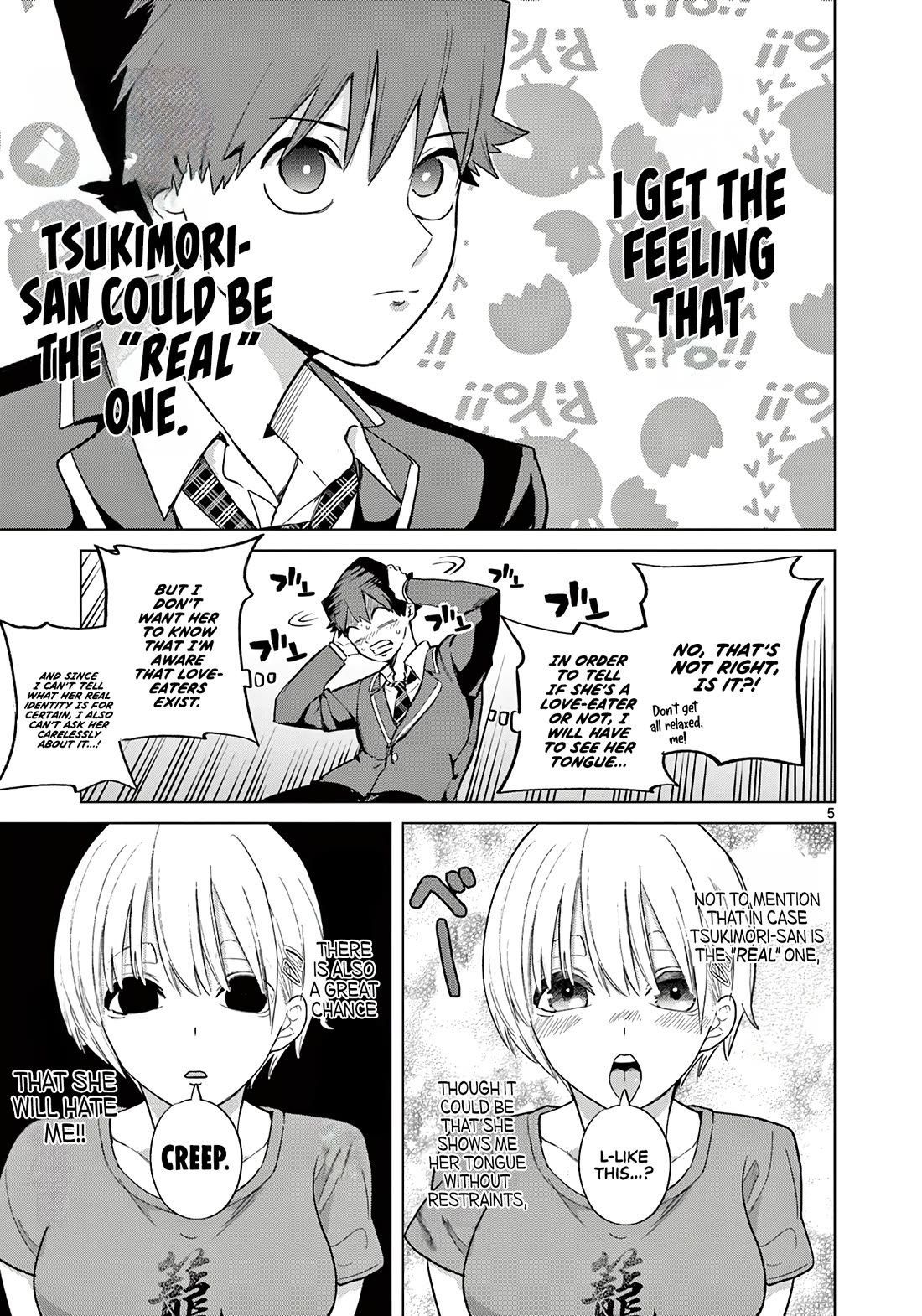 Love-Eating Girl Chapter 4 page 7 - Chapter 4: A Monday With Tsukimori Mamori