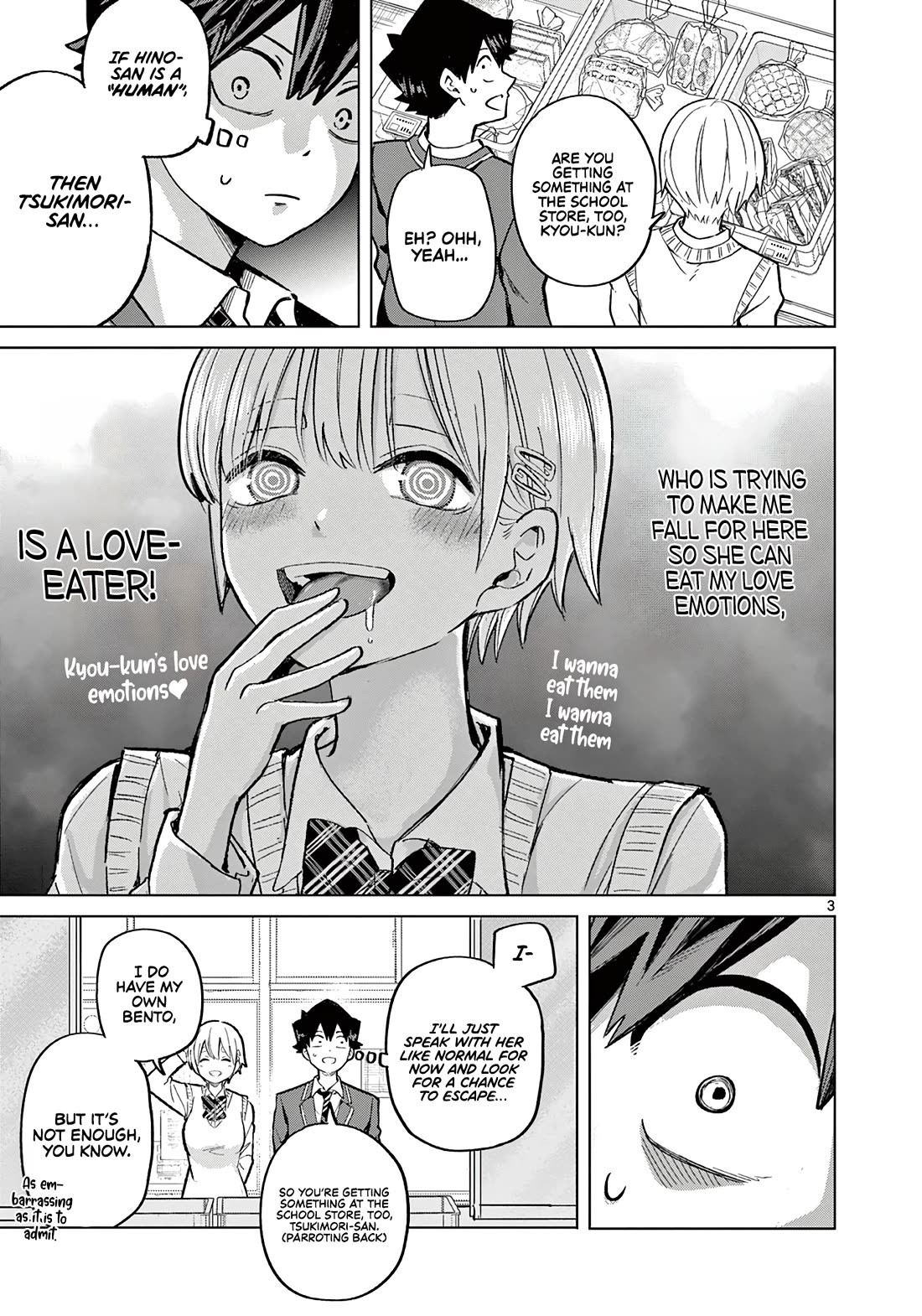 Love-Eating Girl Chapter 5 page 4 - Chapter 5: Thank You for the Meal