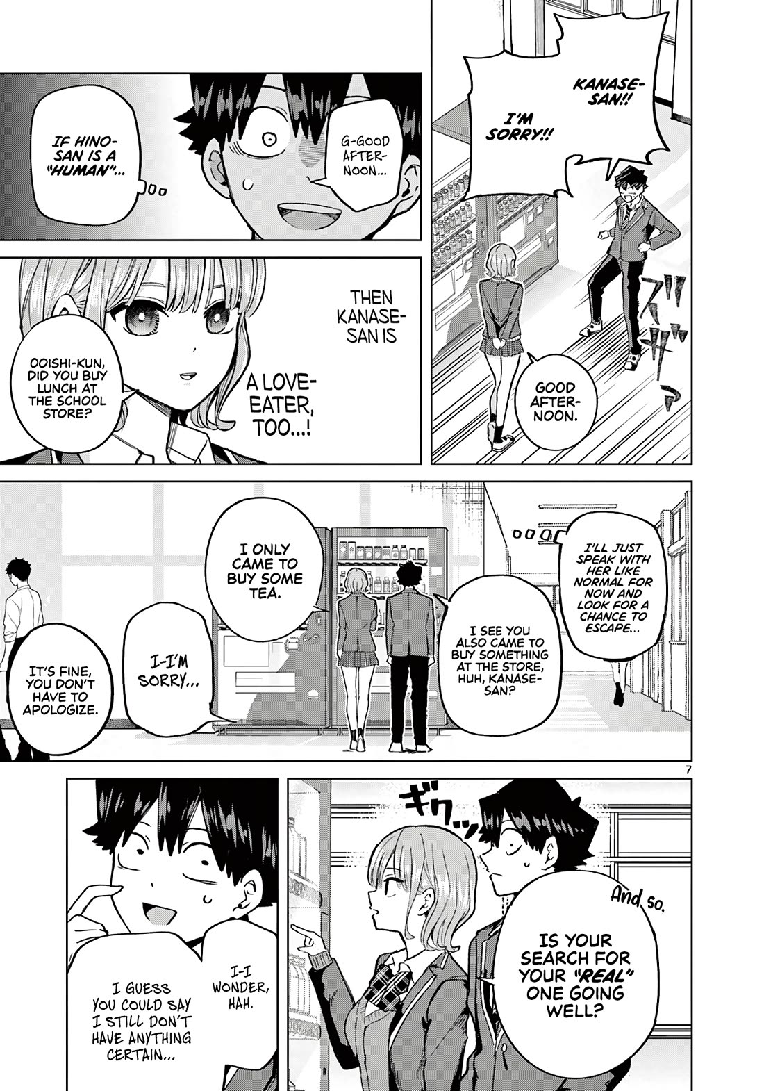 Love-Eating Girl Chapter 5 page 8 - Chapter 5: Thank You for the Meal