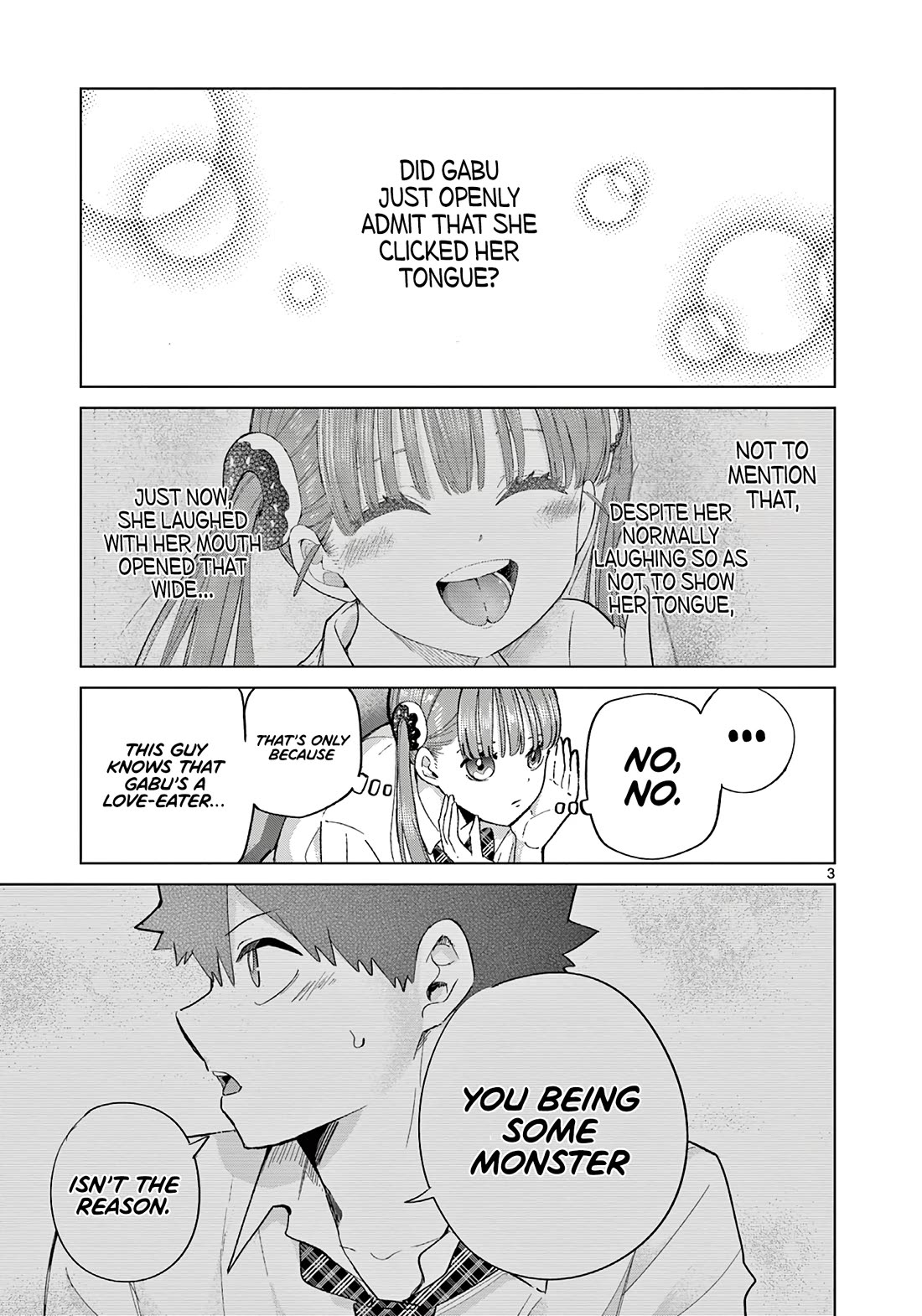 Love-Eating Girl Chapter 6.5 page 4 - Chapter 6.5: Double-Tongued