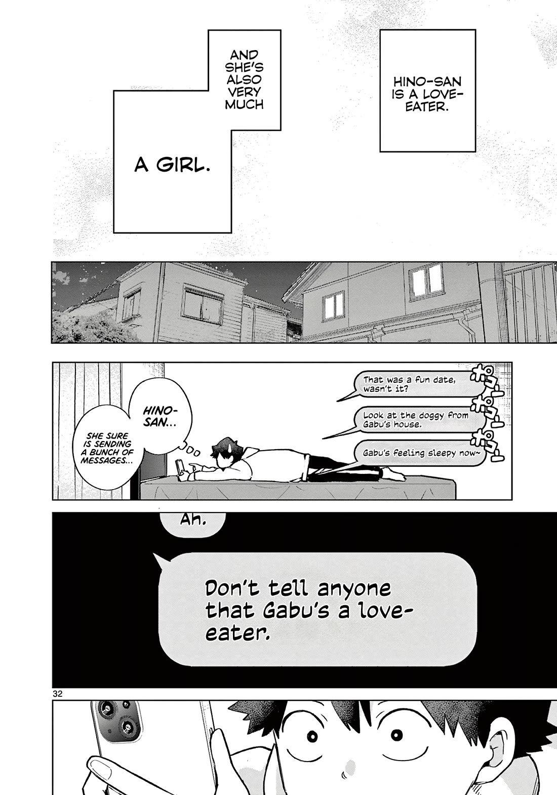 Love-Eating Girl Chapter 6 page 33 - Chapter 6: A Tuesday With Hino Gaburi