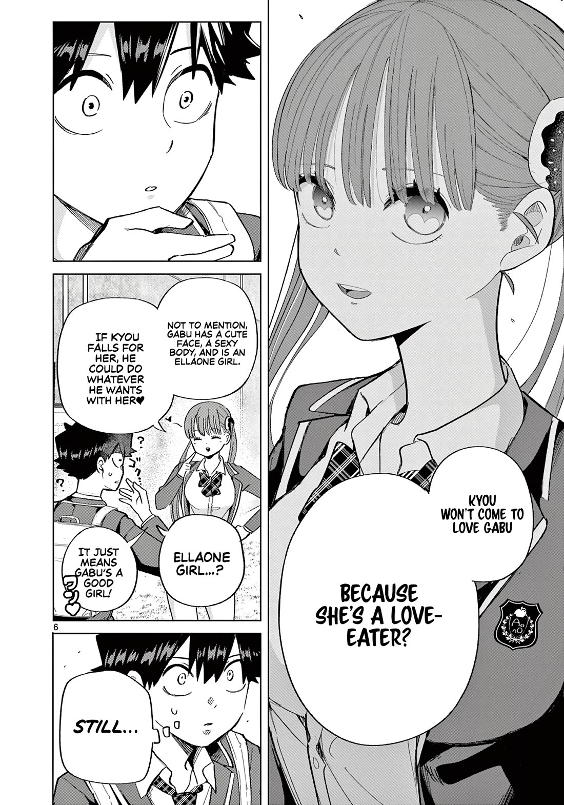 Love-Eating Girl Chapter 6 page 7 - Chapter 6: A Tuesday With Hino Gaburi