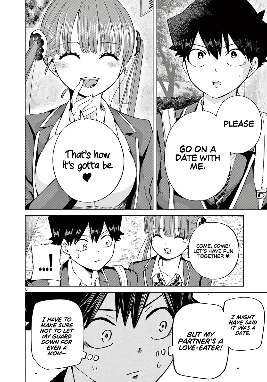 Love-Eating Girl Chapter 6 page 9 - Chapter 6: A Tuesday With Hino Gaburi