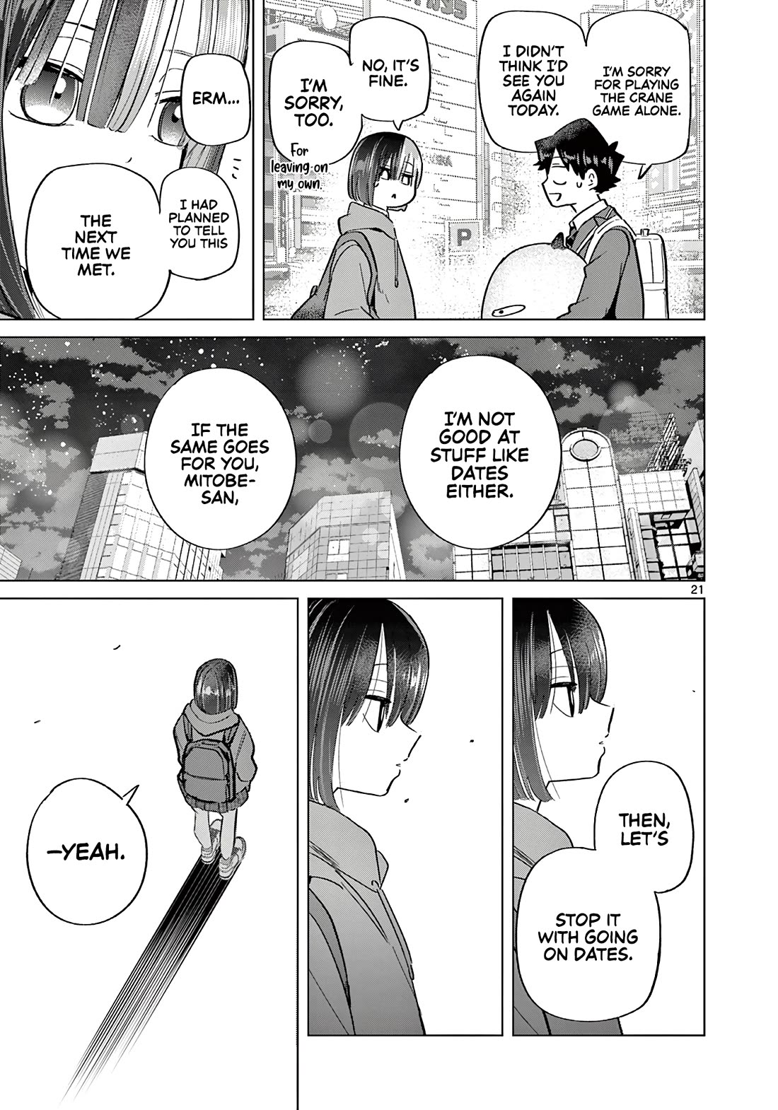 Love-Eating Girl Chapter 7 page 22 - Chapter 7: A Wednesday with Mitobe Mogu