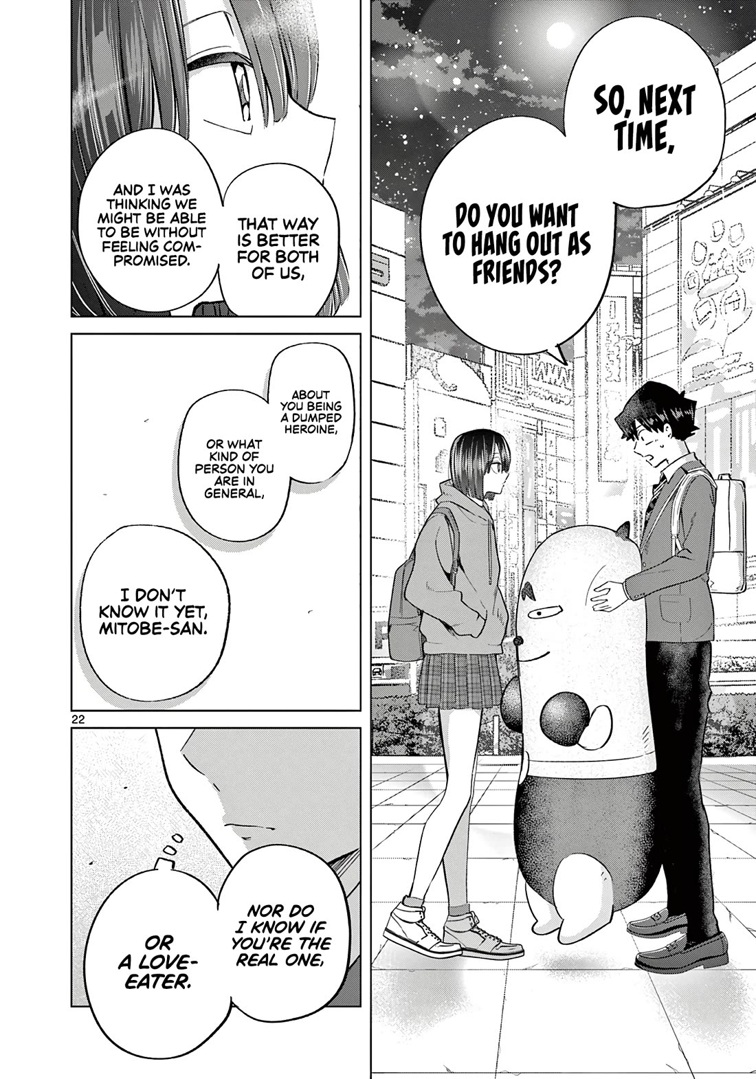 Love-Eating Girl Chapter 7 page 23 - Chapter 7: A Wednesday with Mitobe Mogu